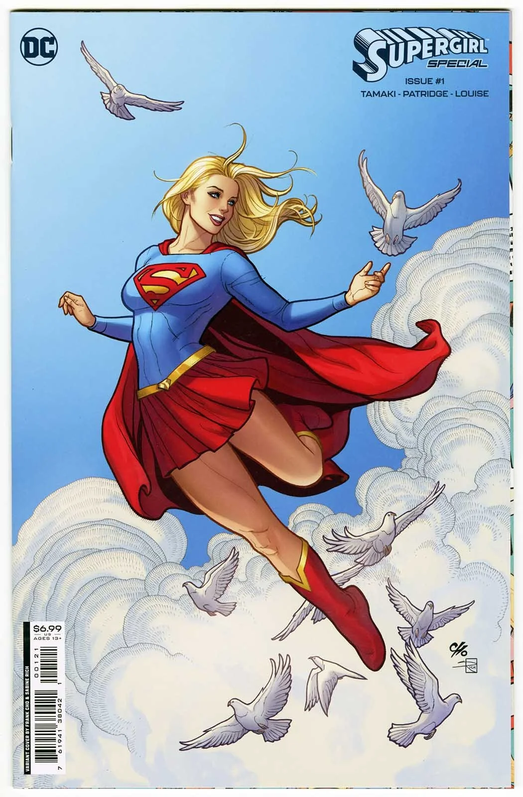 Supergirl Special #1 (2023) Variant Frank Cho Card Stock Cover