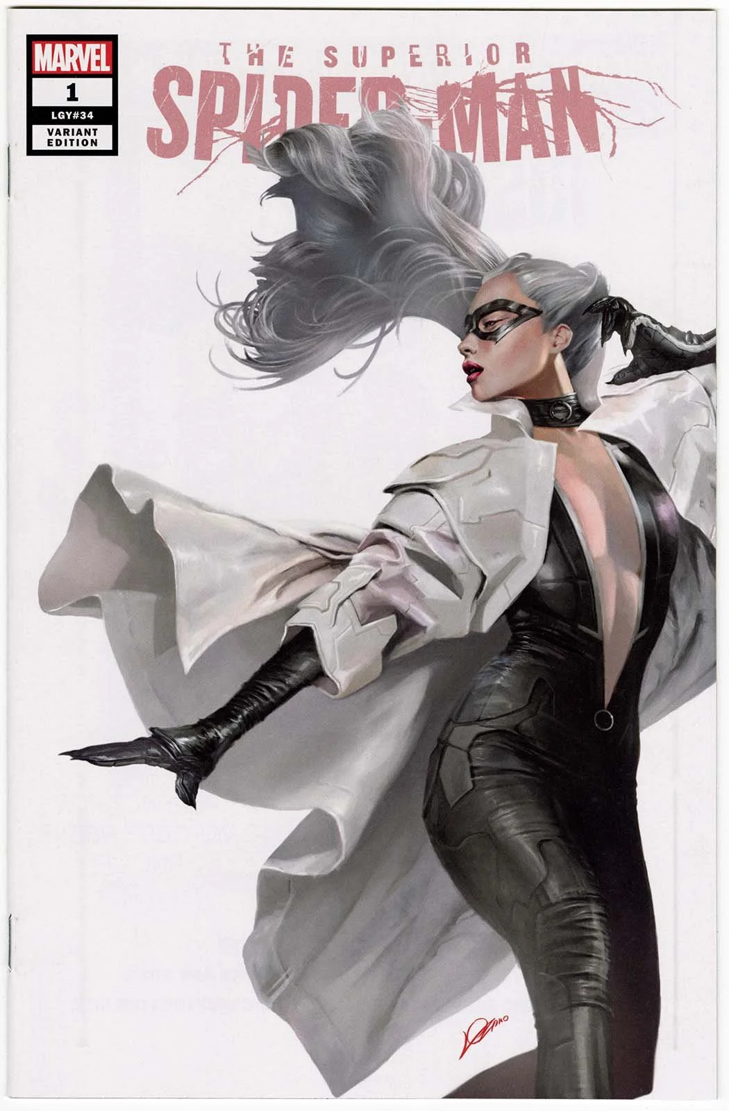 The Superior Spider-Man #1 (2019) Alexander Lozano Trade Dress Variant Cover