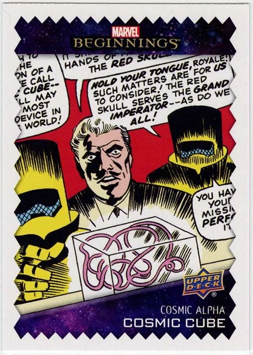 Upper Deck Marvel Beginnings: #CA5 Cosmic Alpha: Cosmic Cube