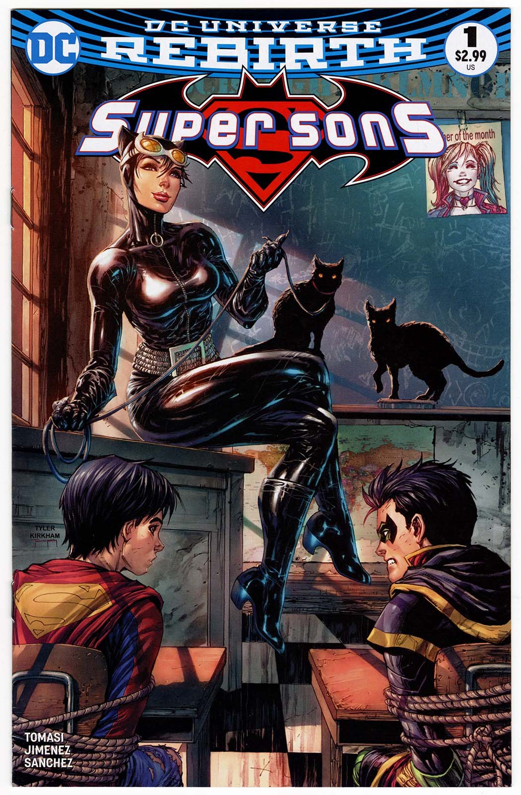 Super Sons #1 (2017) Exclusive Catwoman Variant