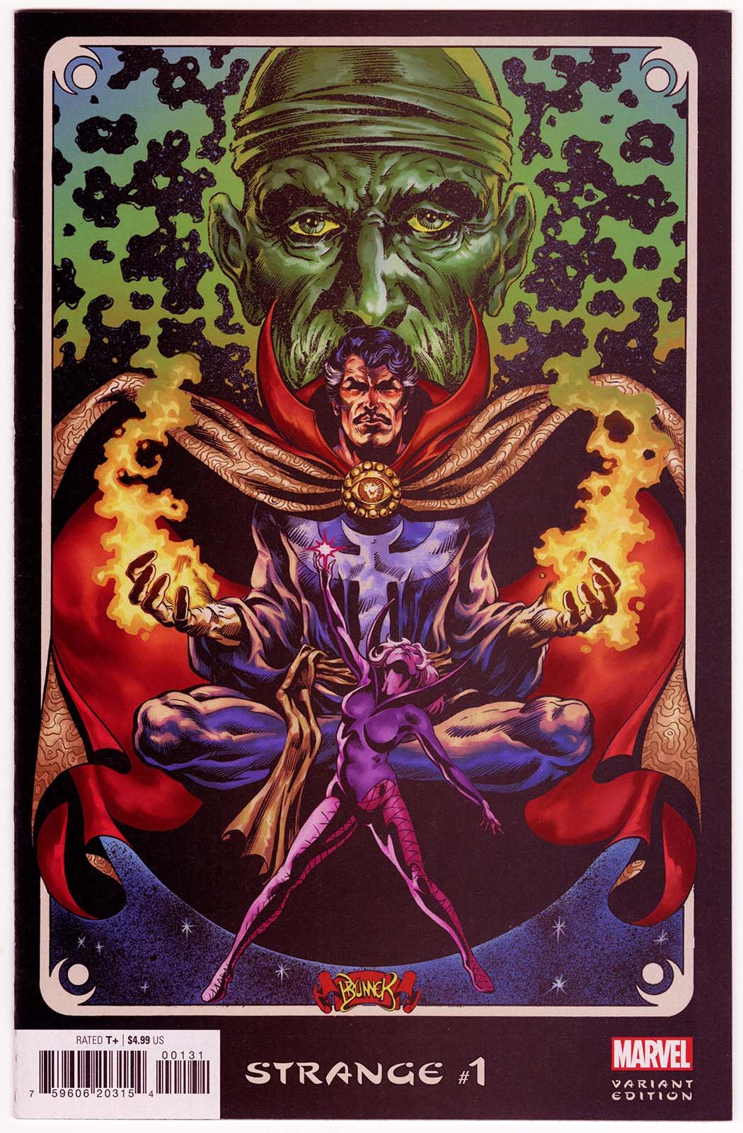 Strange #1 (2022) Frank Brunner Cover
