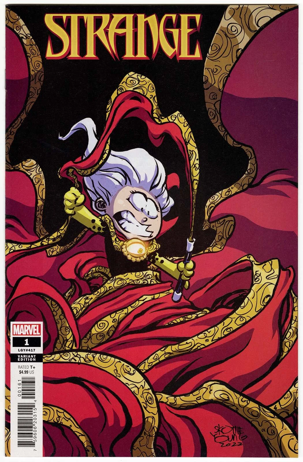 Strange #1 (2022) Skottie Young Cover