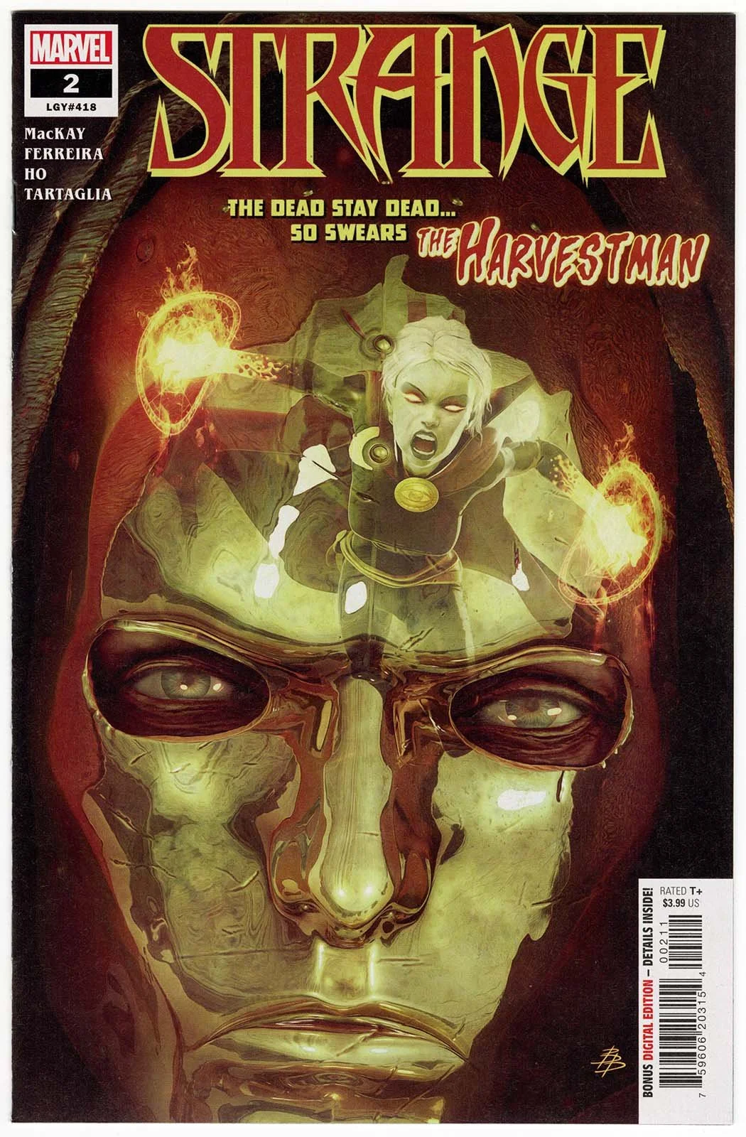 Strange #2 (2022) Bjorn Barends Cover