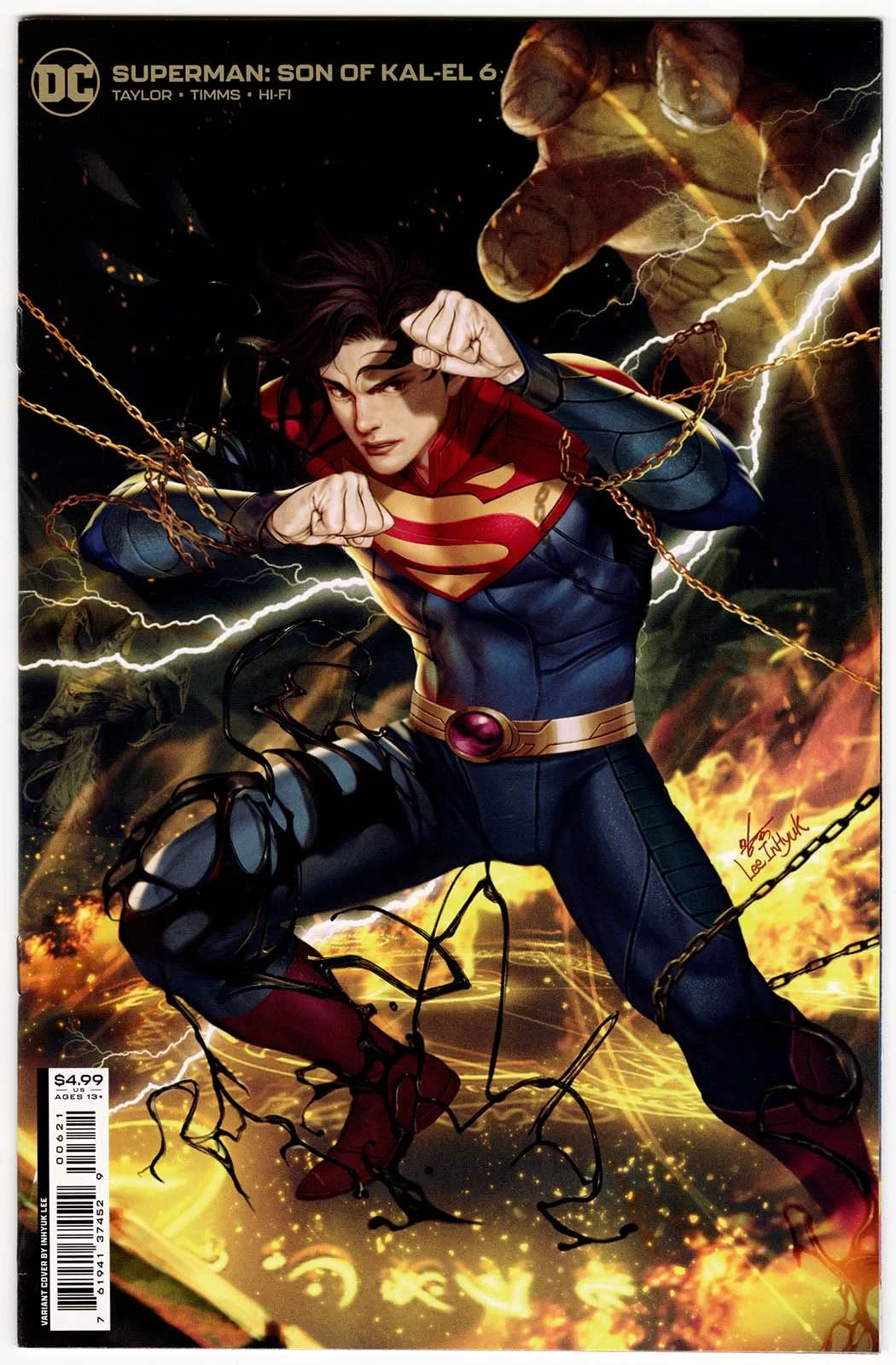 Superman: Son of Kal-El #6 (2022) Inhyuk Lee Card Stock Cover