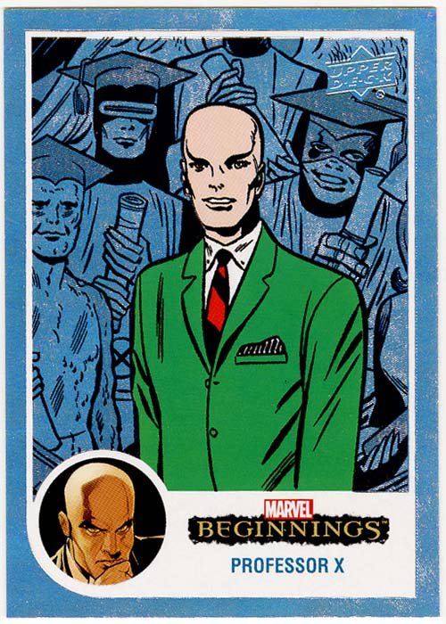 Upper Deck Marvel Beginnings: Flipped FX #FFX62 Professor X