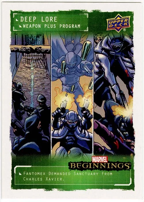 Upper Deck Marvel Beginnings: #DLWP16 Deep Lore: FantomeX