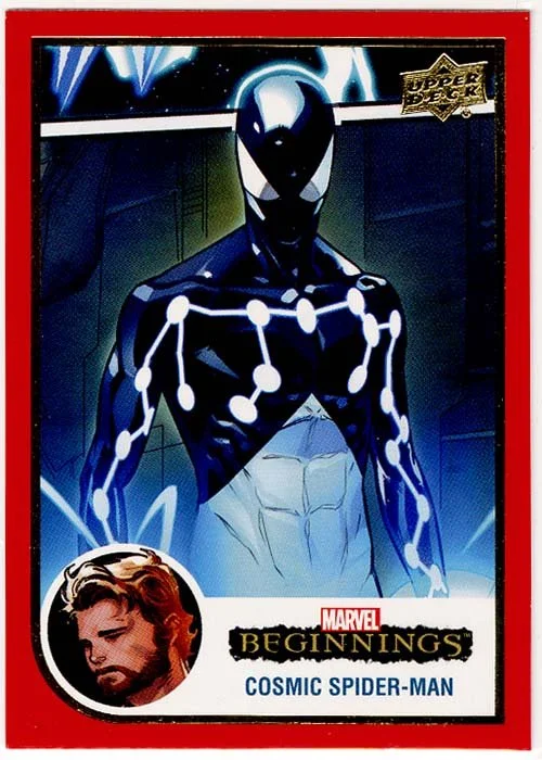 Upper Deck Marvel Beginnings: Red Base Set #171 Cosmic Spider-Man