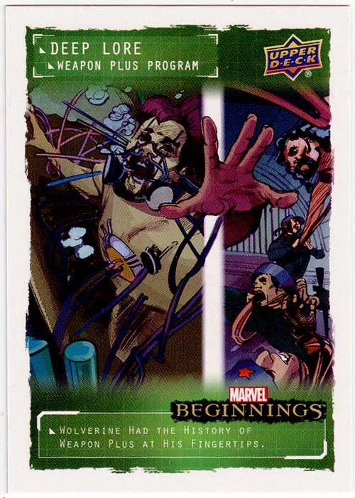 Upper Deck Marvel Beginnings: #DLWP3 Deep Lore: Weapon III