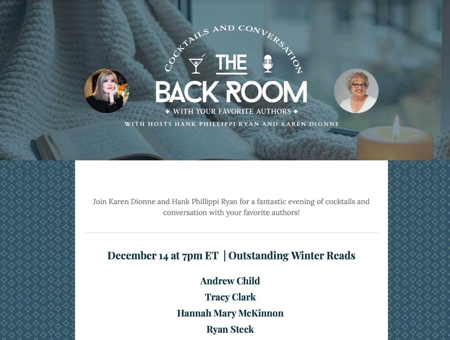 The Back Room - Outstanding Winter Reads