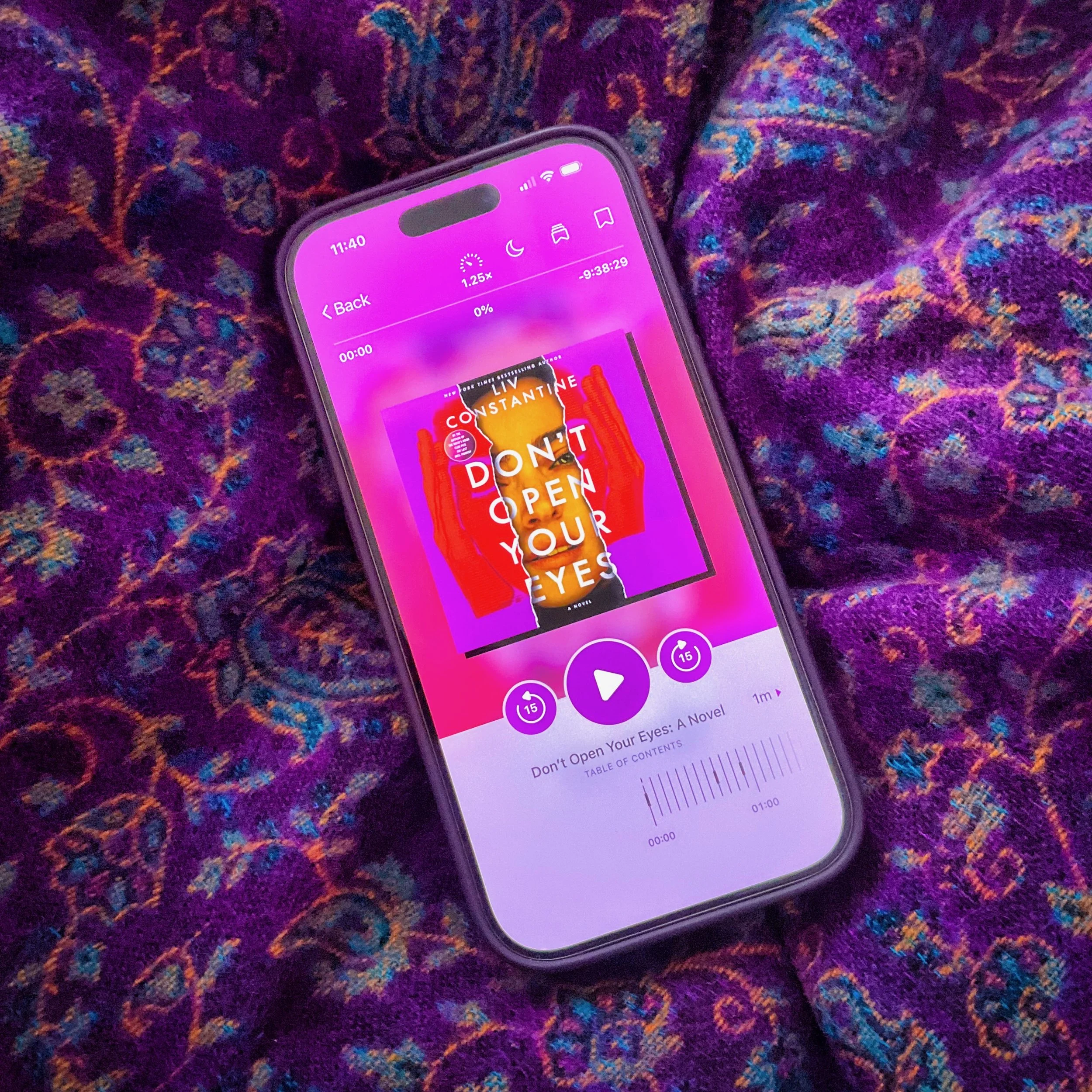 Don’t Open Your Eyes (by Liv Constantine)