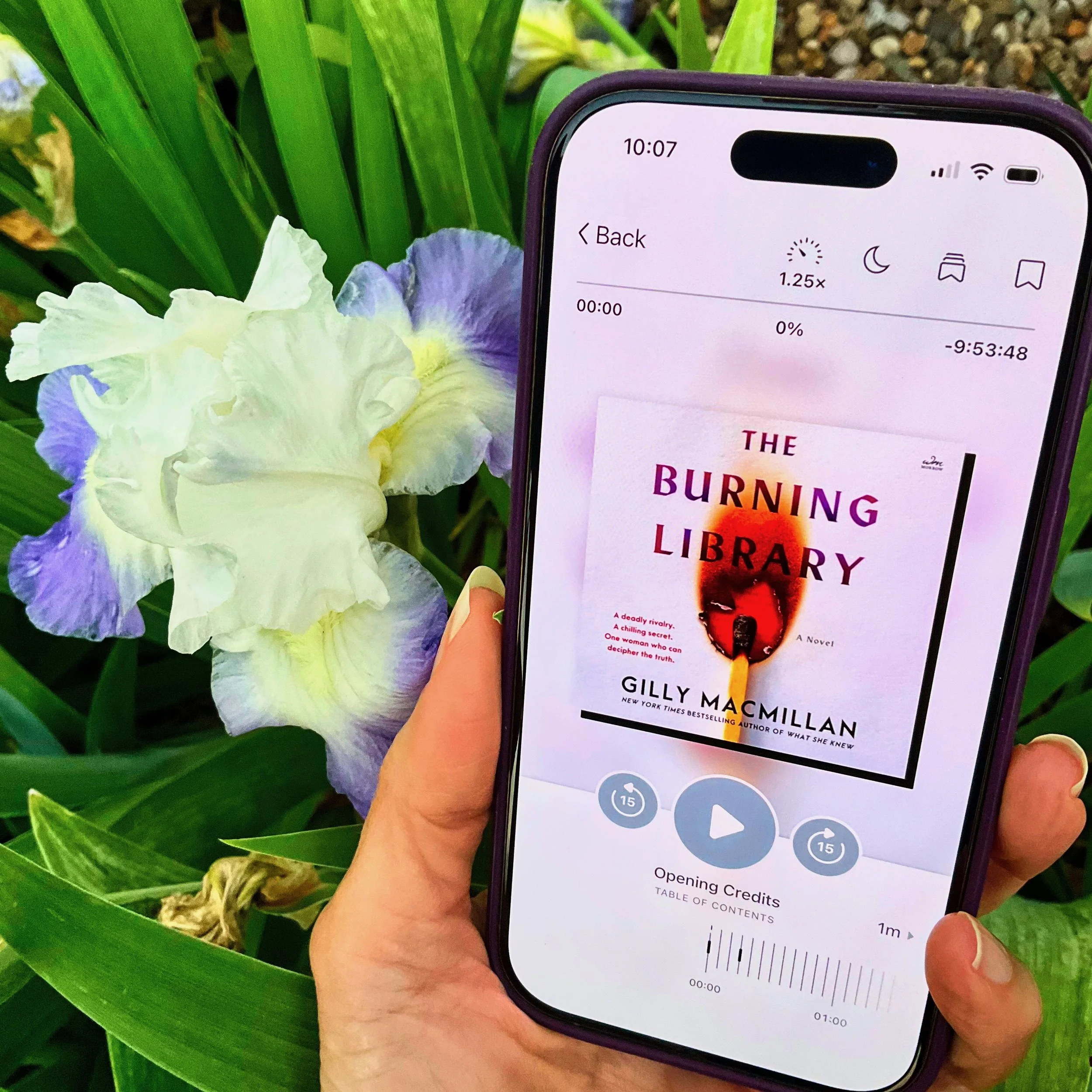 The Burning Library (by Gilly Macmillan)