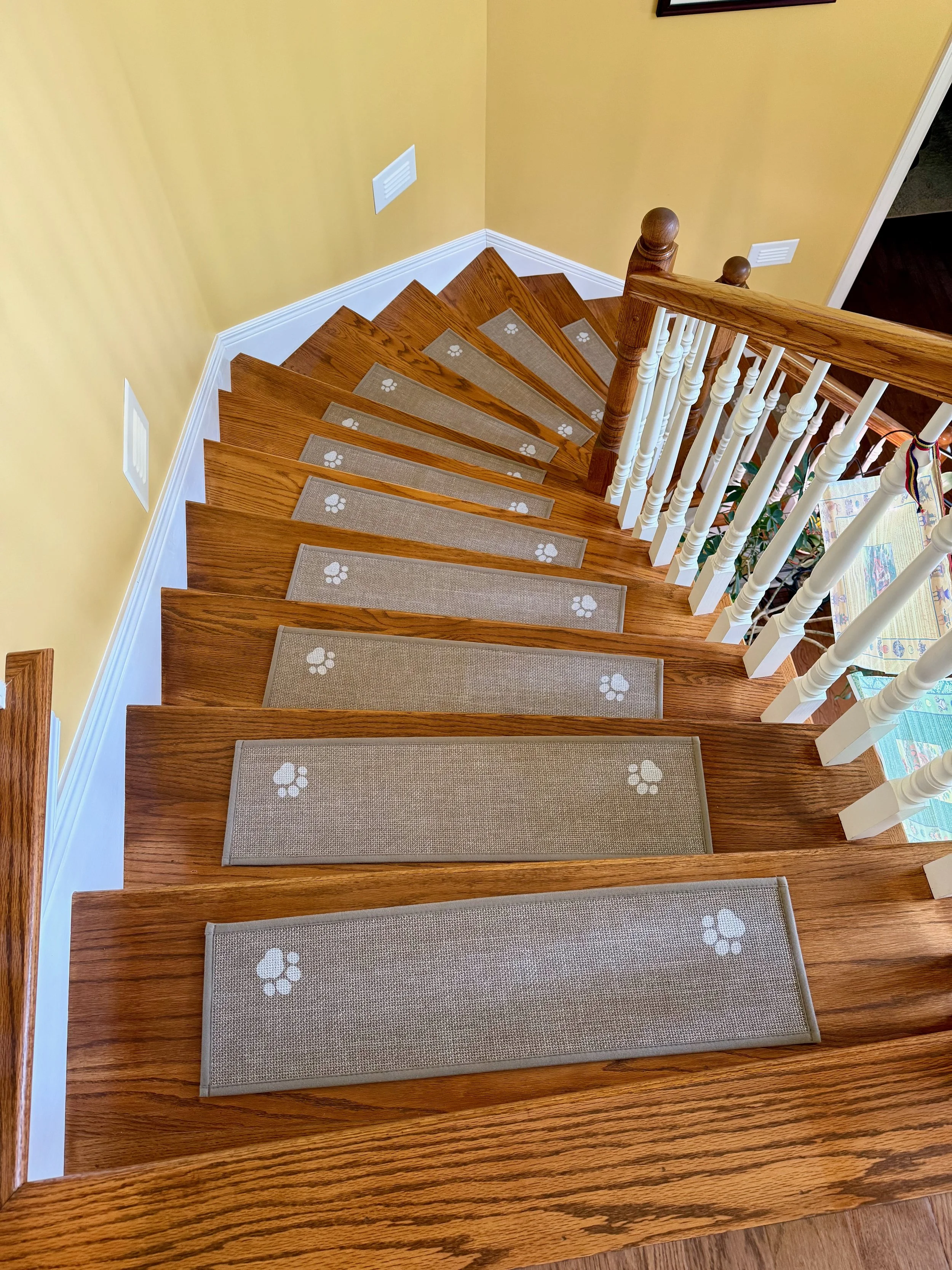 Stair Rugs for Wooden Steps