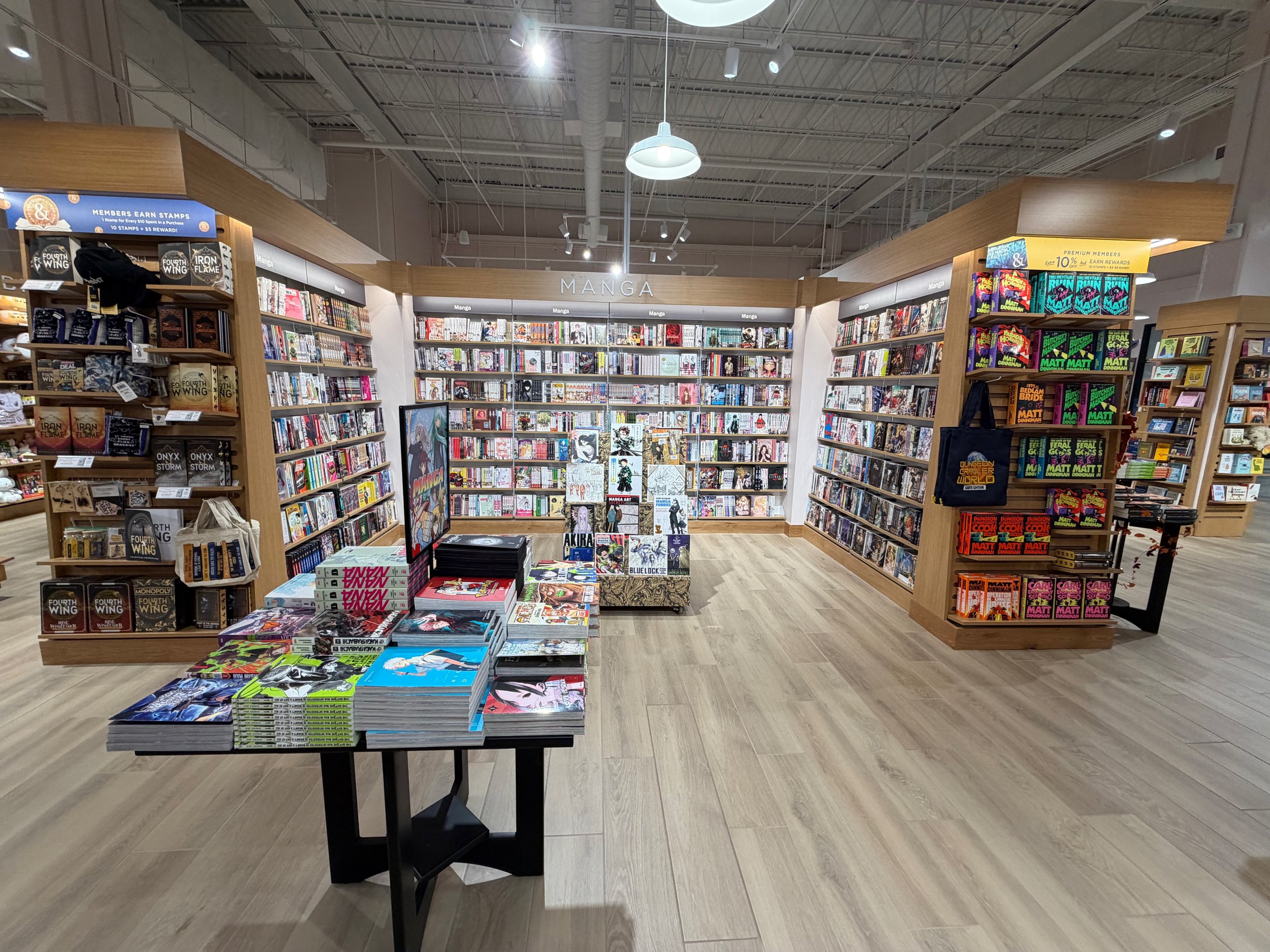 I've never seen so many Manga books!