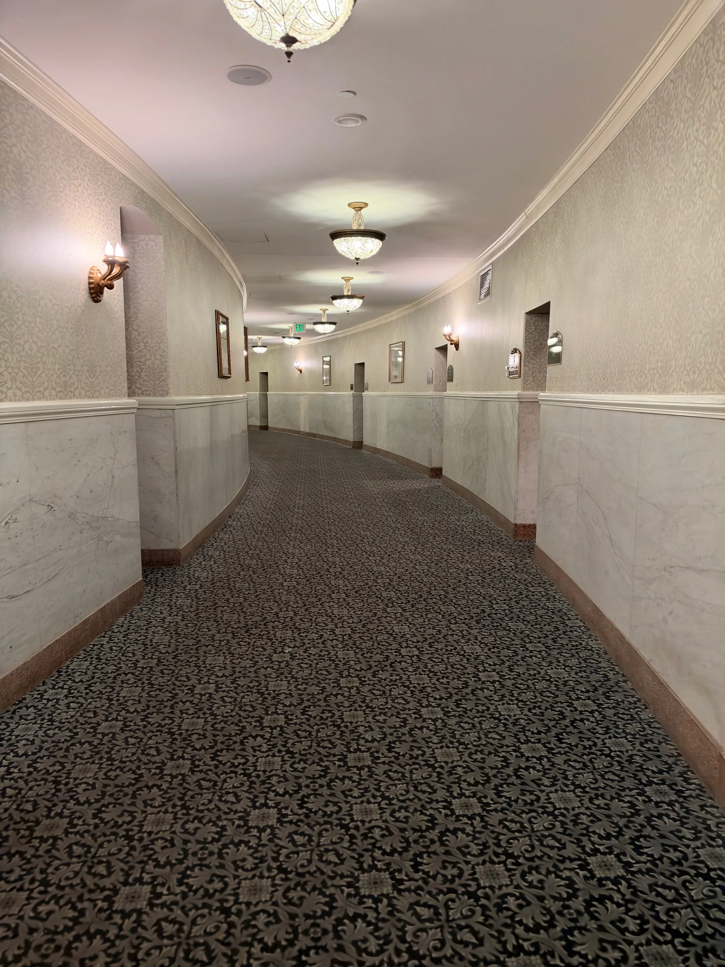 Hotel hallway