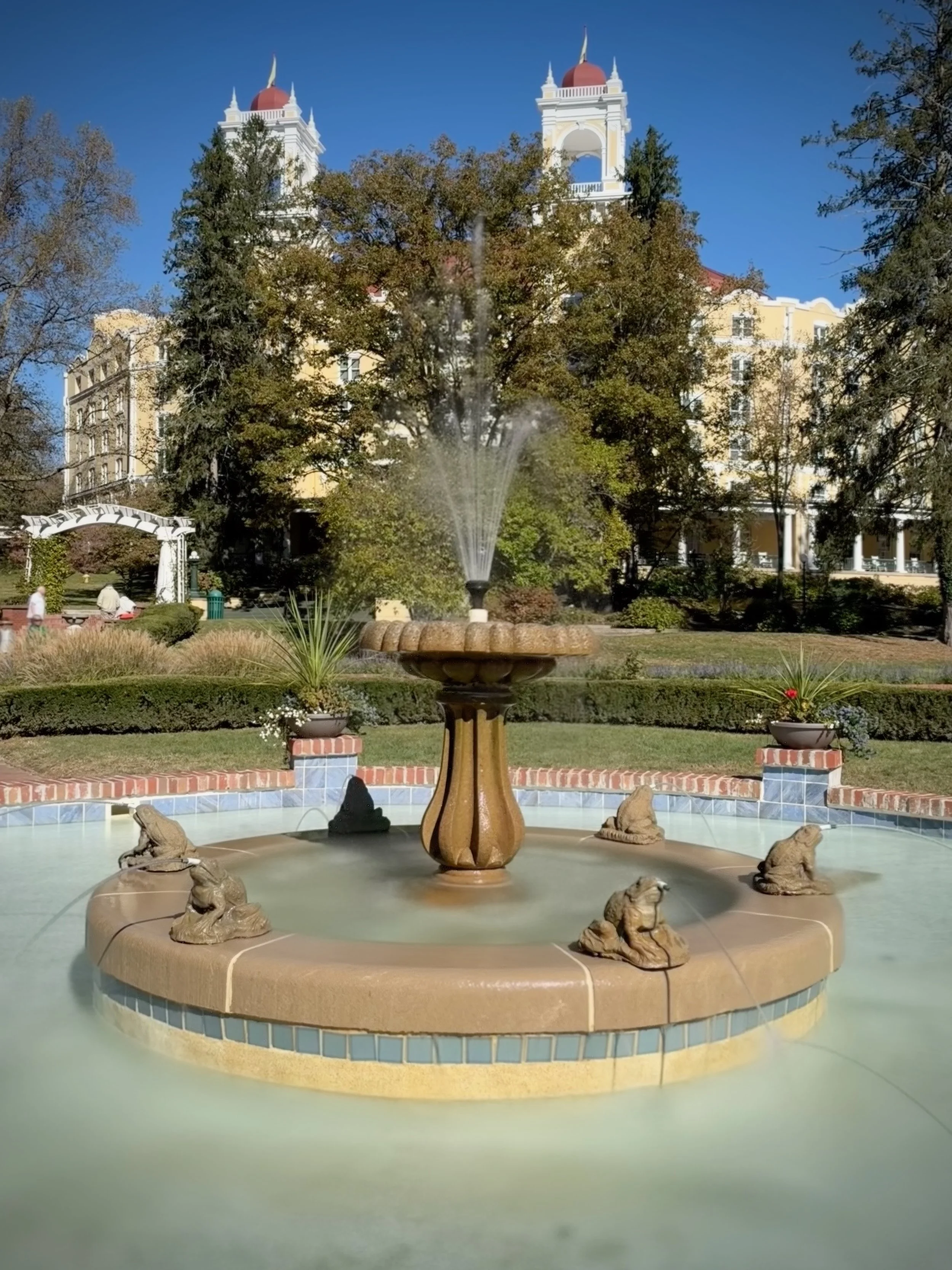Fountain in gardens