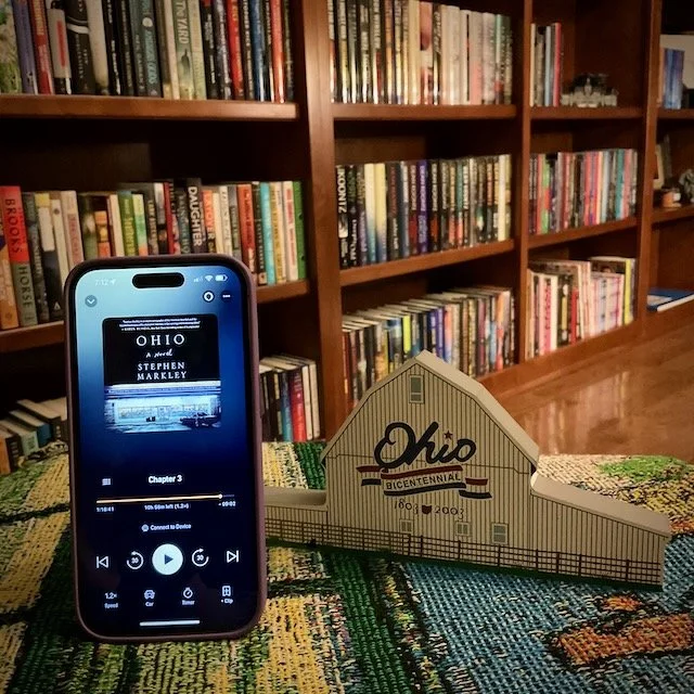 Ohio: A Novel (by Stephen Markley) — A Book and A Dog