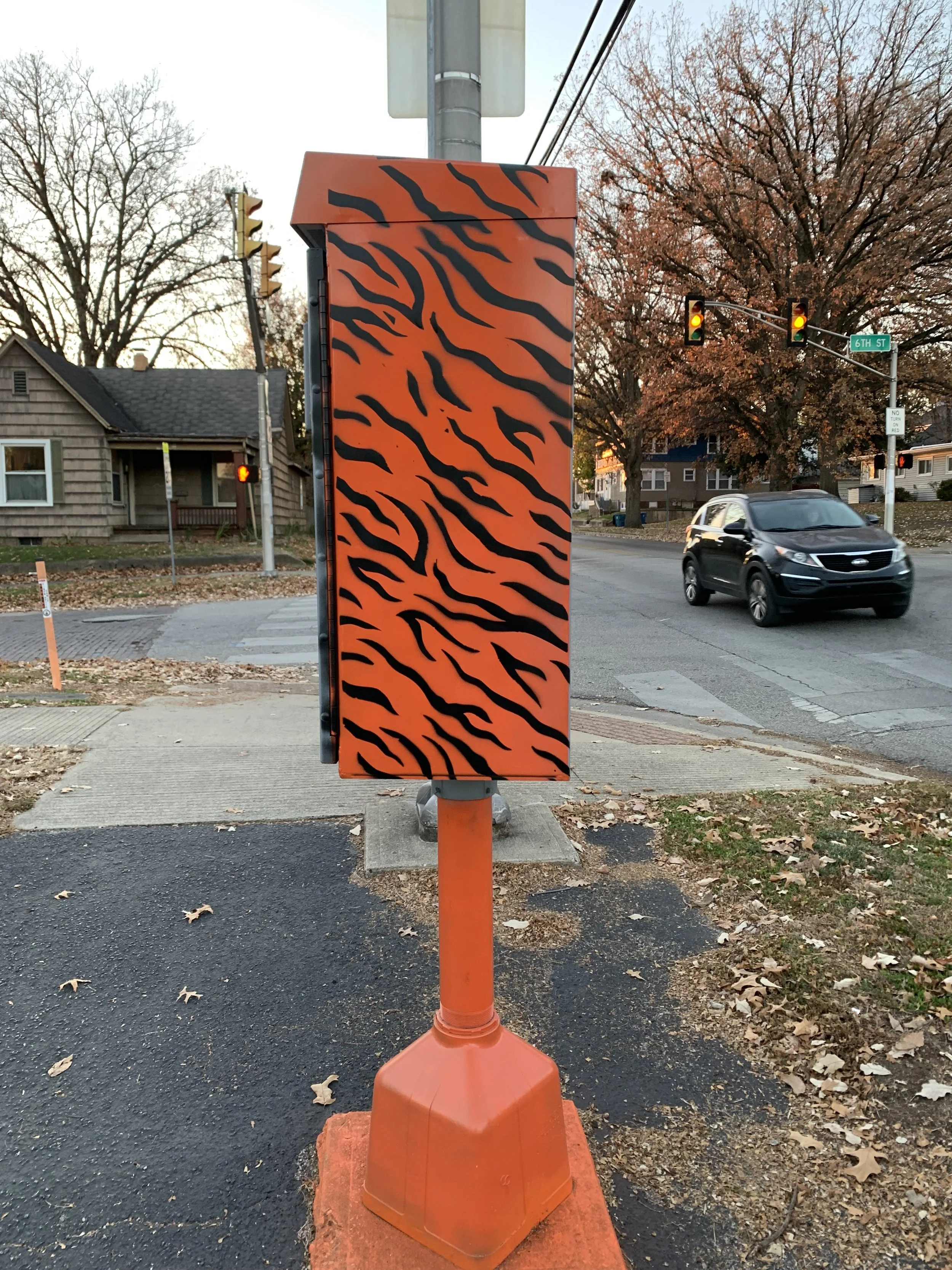 New Painted Traffic Box at Farrington’s Grove Elementary — Farrington's