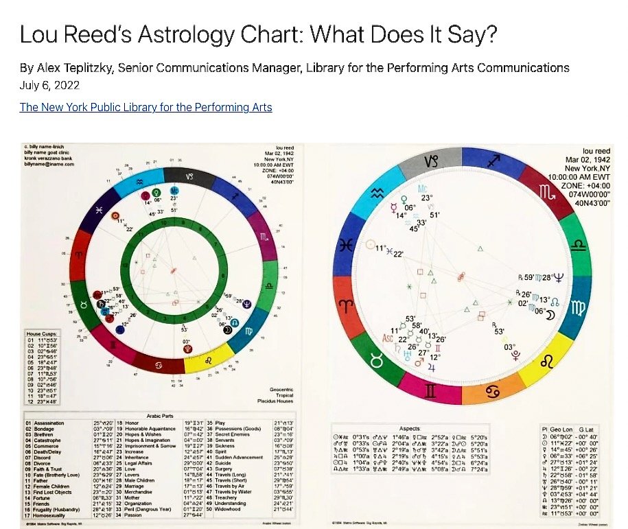 Liberated Tarot and Astrology