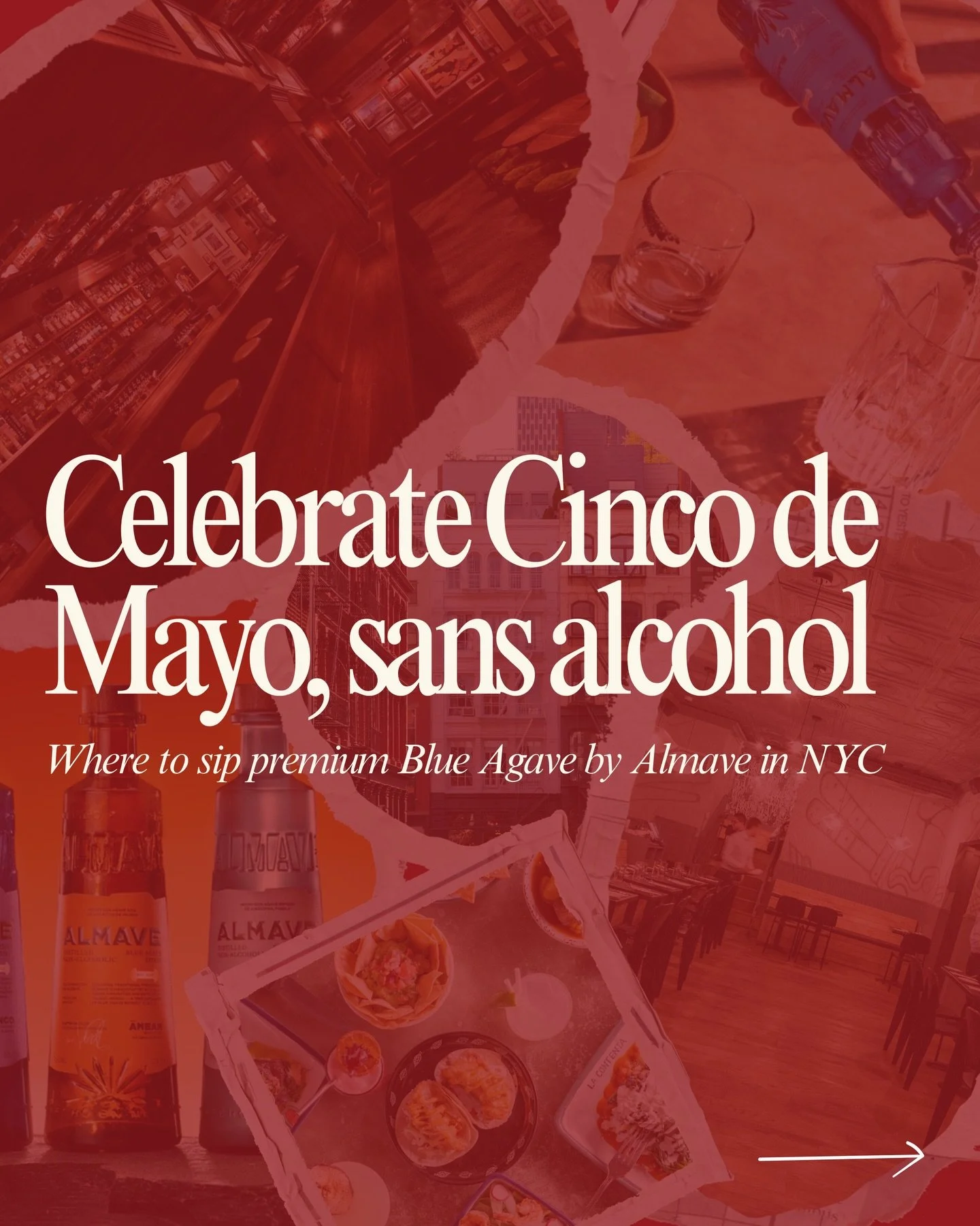 For those craving an amazing agave cocktail, just without the alcohol. #CincodeMayo 🥃🇲🇽
&nbsp;
This Cinco de Mayo, we&rsquo;re spotlighting where to sip Almave across NYC.

You&rsquo;ll find it in a range of spaces across the city, each bringing t