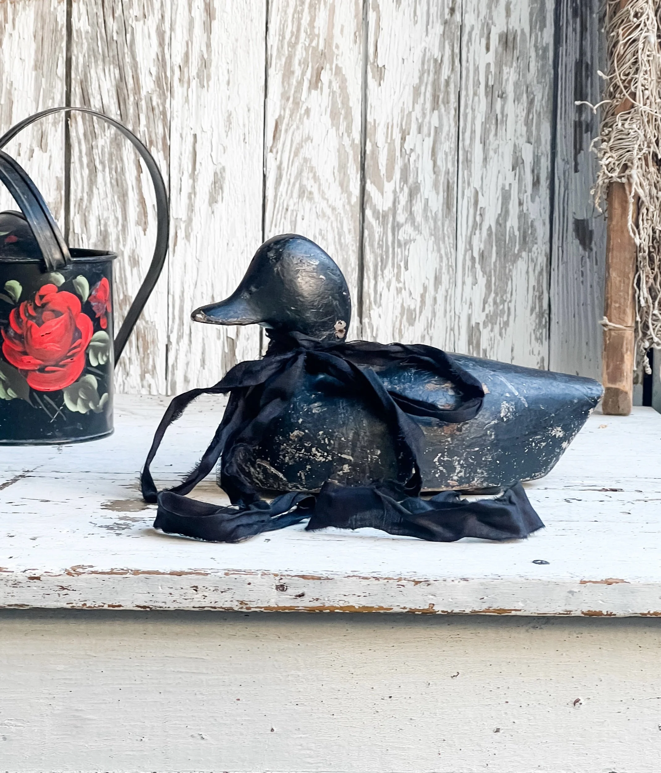 Handmade Antique French Linen Stocking — The Collected