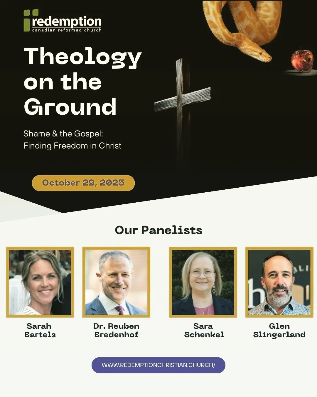 This Wednesday, Theology on the Ground returns with another engaging conversation and a fantastic lineup of panelists. This week, we&rsquo;re exploring shame&mdash;something we&rsquo;ve all felt. What is it? Why does it exist? And how does the gospel