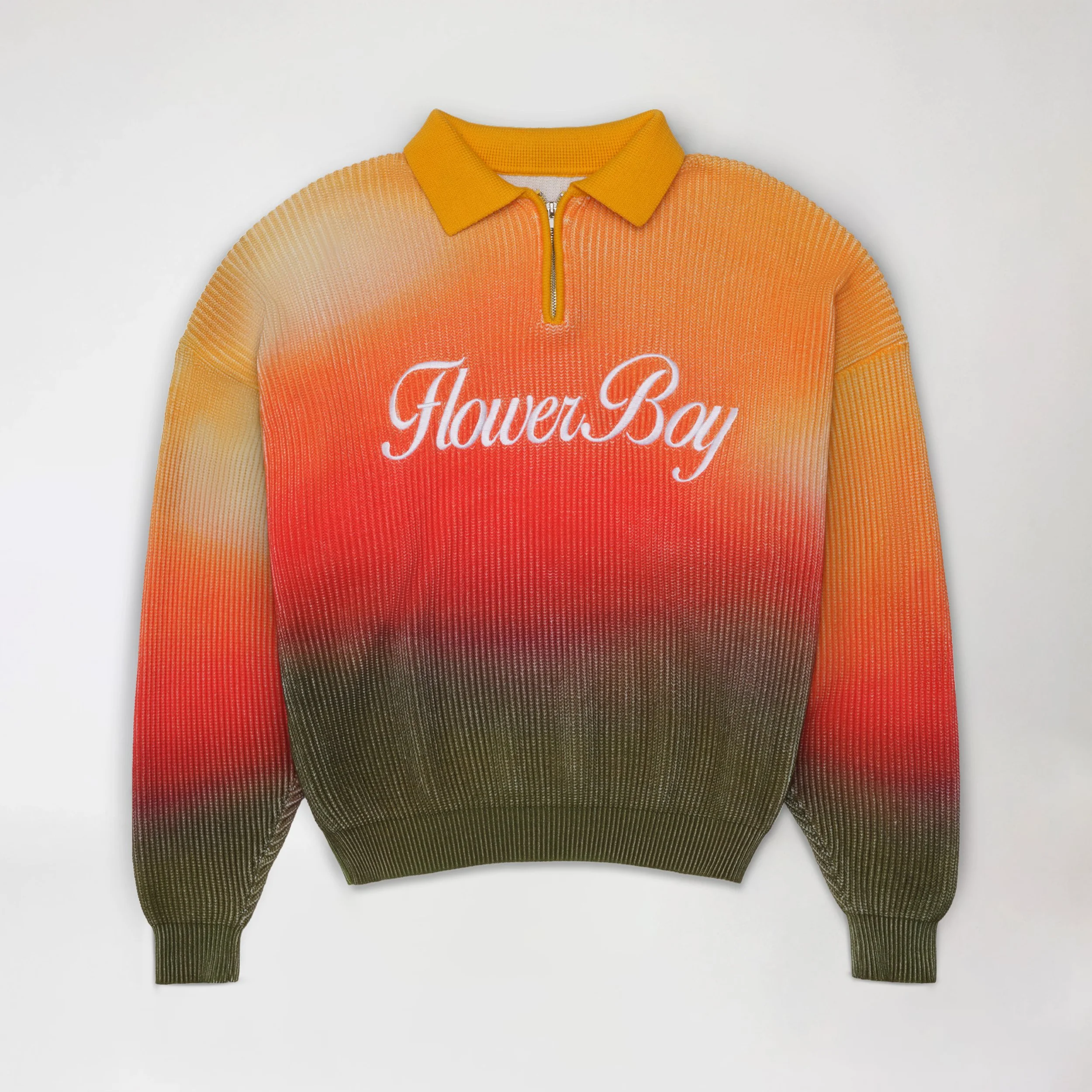 Tyler The Creator Flower Boy inspired  quarter zip Knit Polo x Five Three fivethree.ca.jpg (Copy)