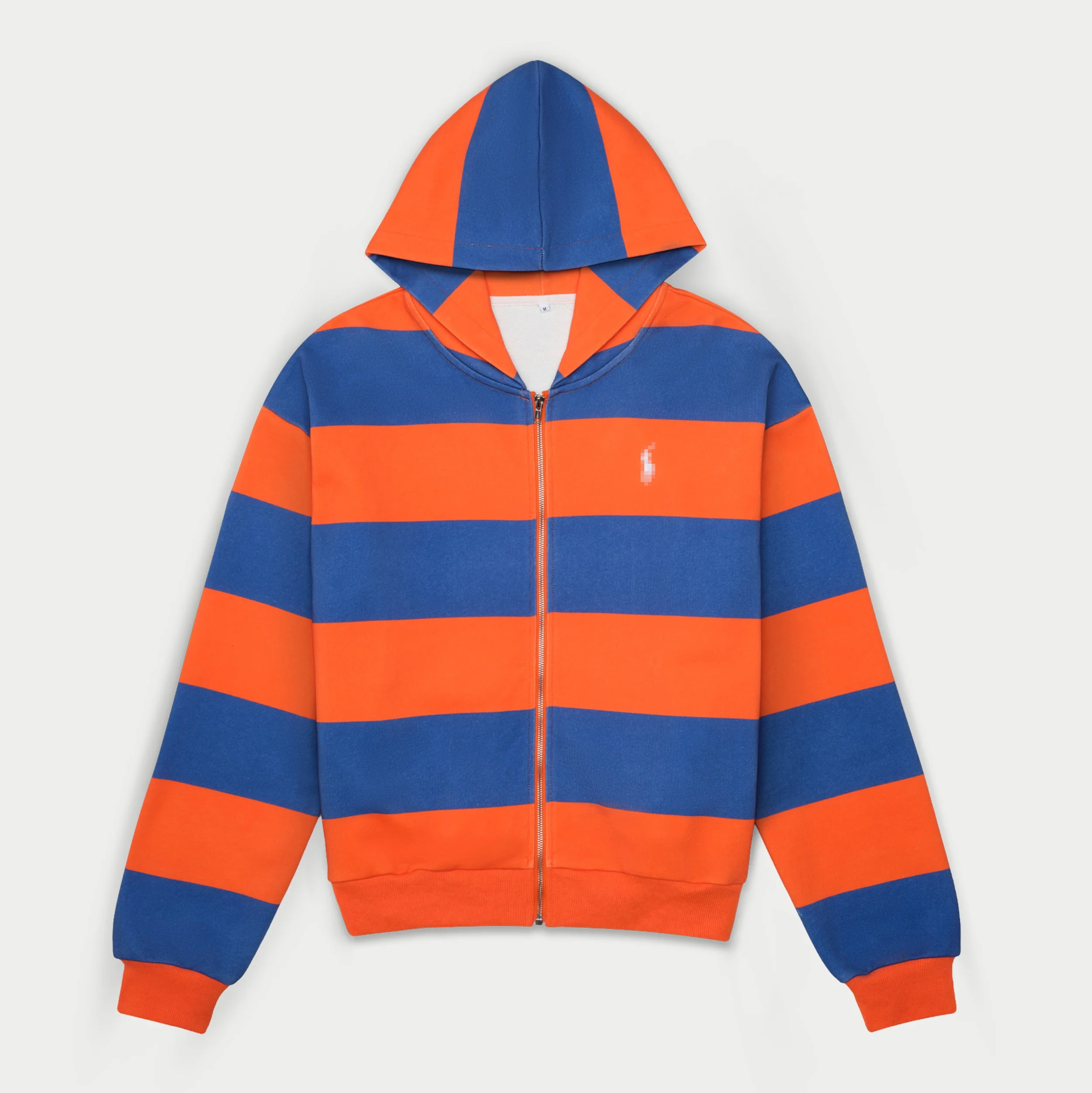 Iconic Orange and Blue Zip Hoodie - Blanks - Five Three Kanye West Inspired fivethree.ca.jpg