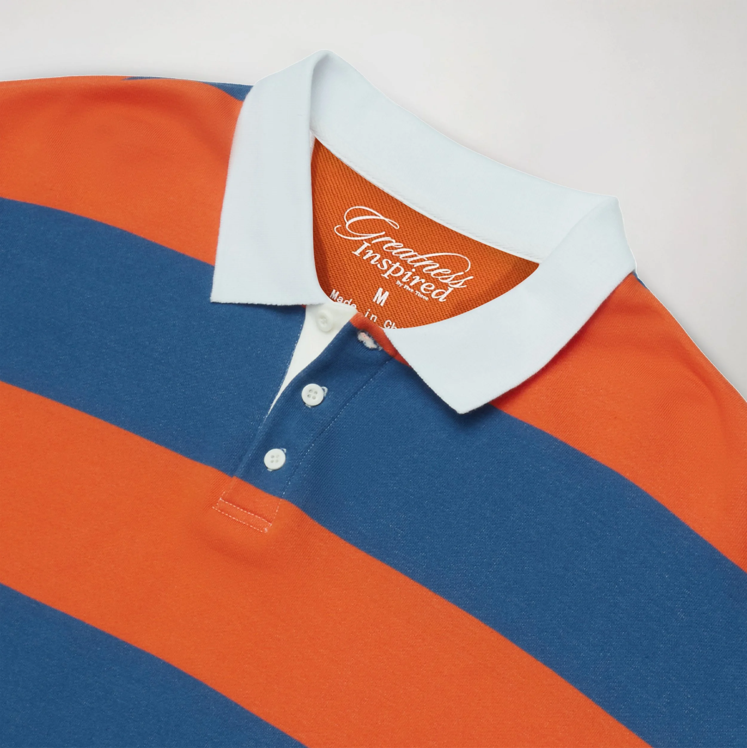 Iconic Orange and Blue Polo Rugby Sweatshirts - Blanks - Five Three Kanye West Inspired fivethree.ca copy 2.jpg