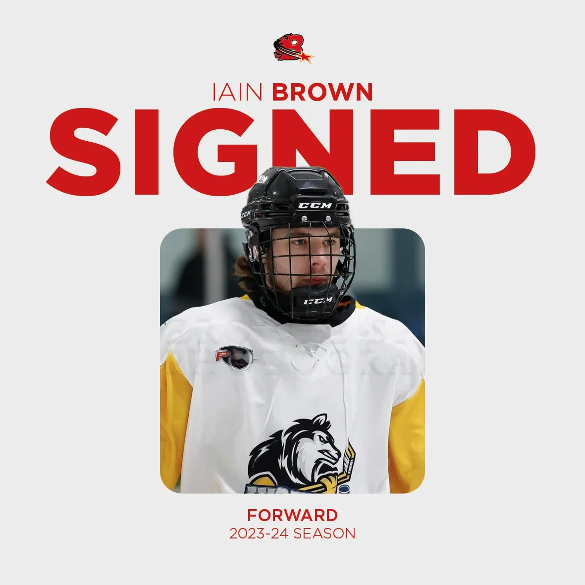 Roster 2023-2024: Iain Brown