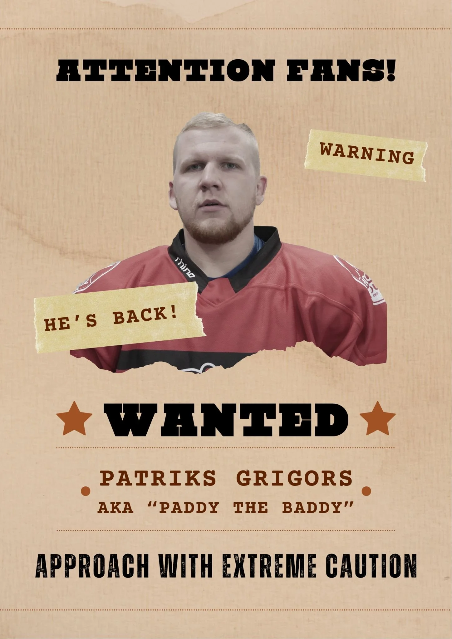 Paddy Is Back!