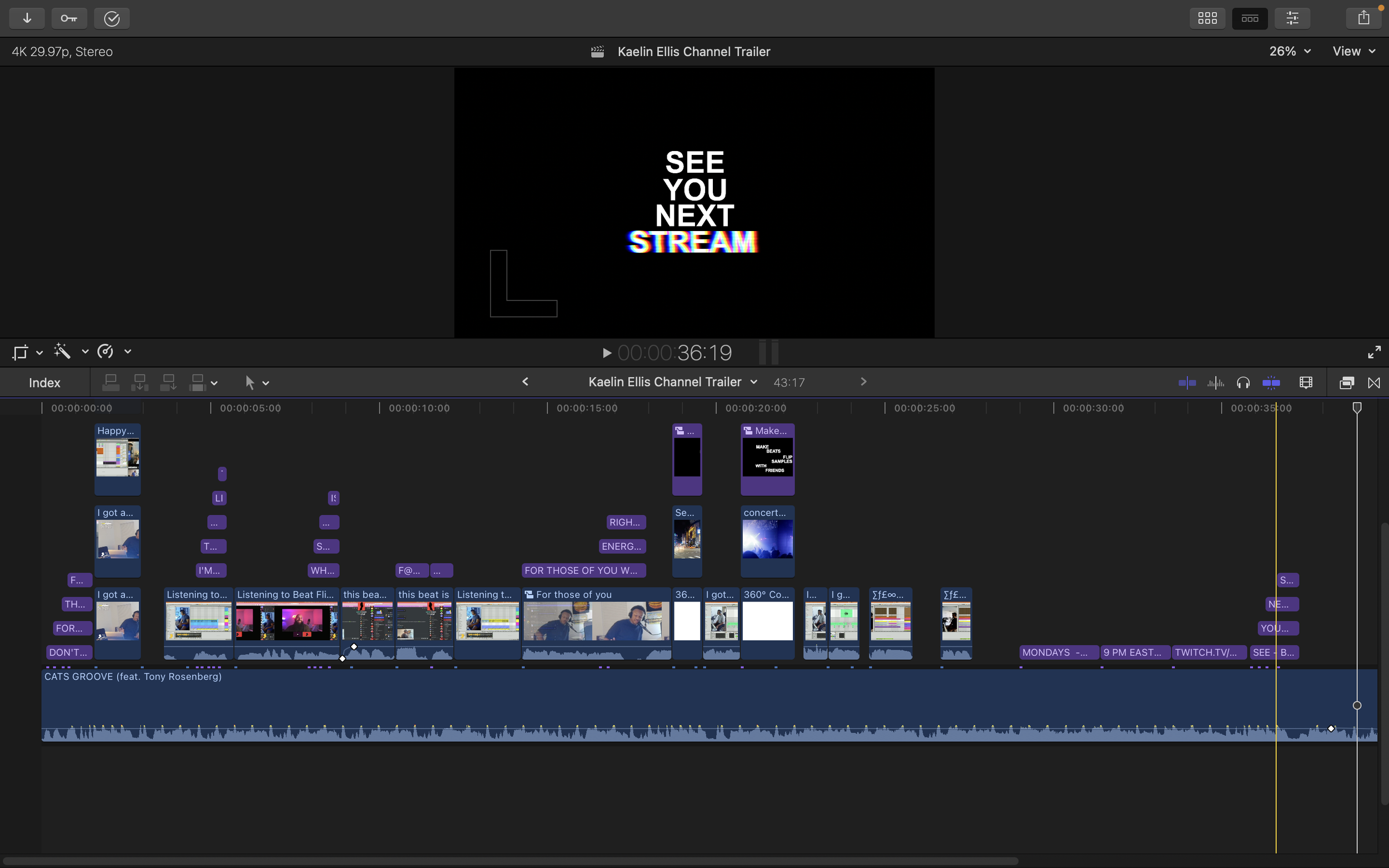 Video Editing