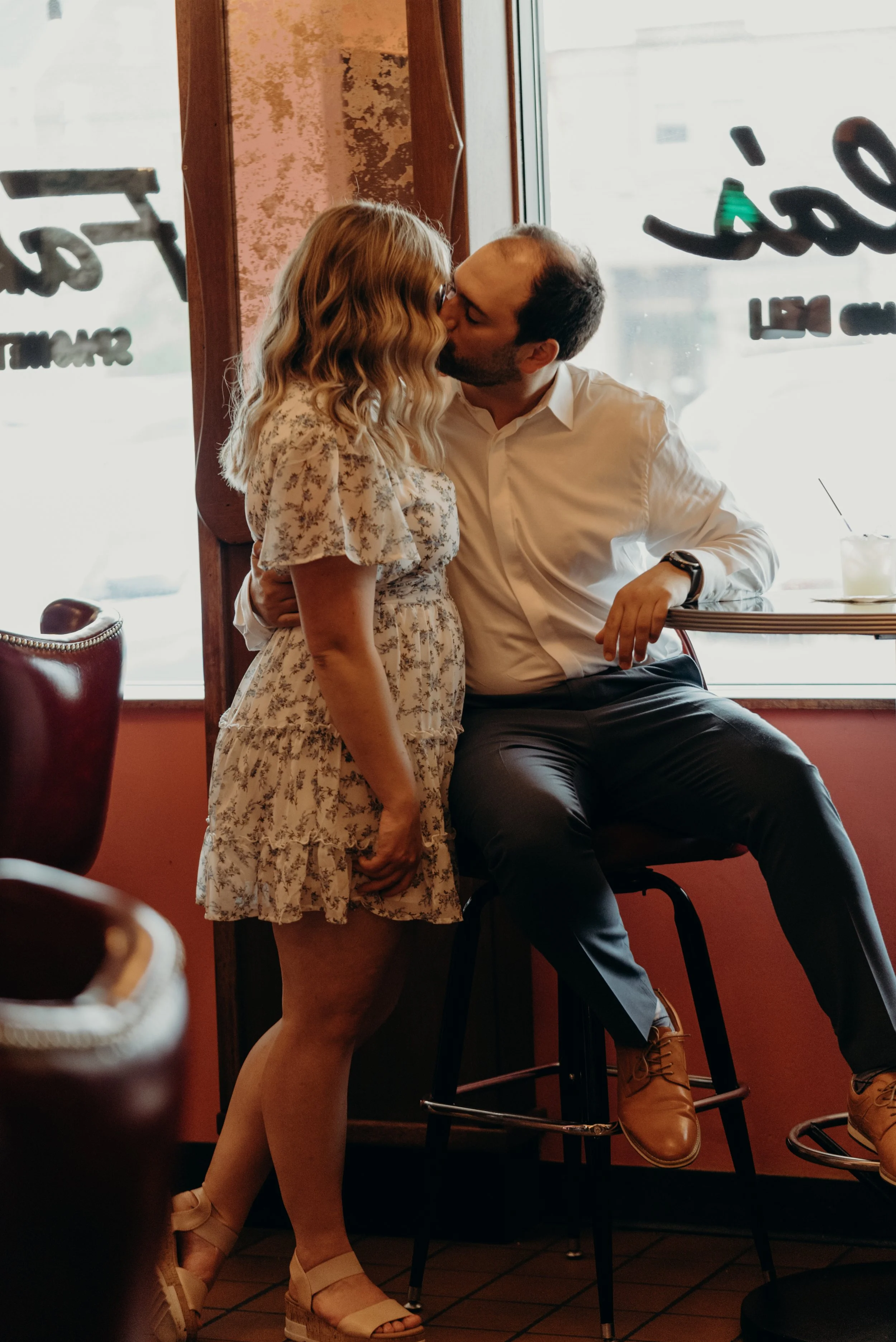 Brailey + Robby // A Spaghetti House Engagement — Nat Erlin Photography