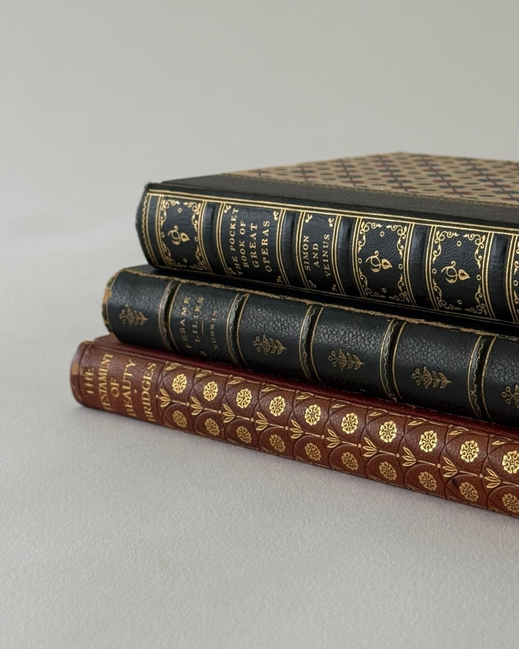 Vintage Book Lot, Set of 3