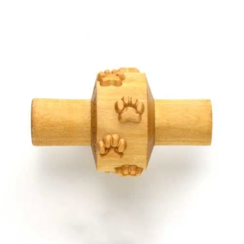 RS 029 Small Handle Roller. Dog Prints