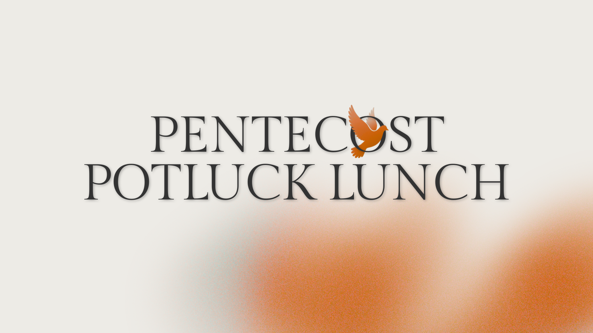 Pentecost Potluck Lunch