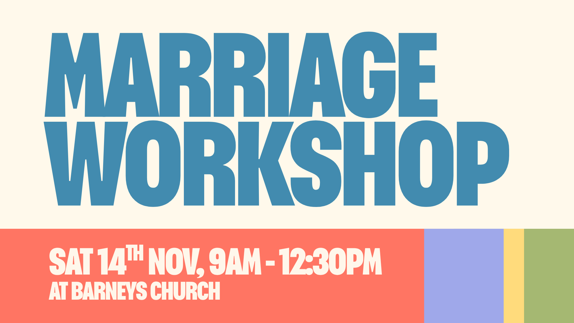Marriage Workshop