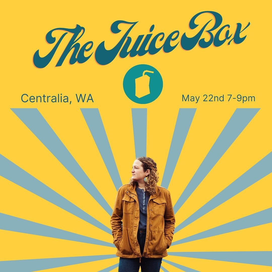 Looking forward to performing at @thejuiceboxcentralia this Wednesday evening with Tucker Jackson on pedal steel.