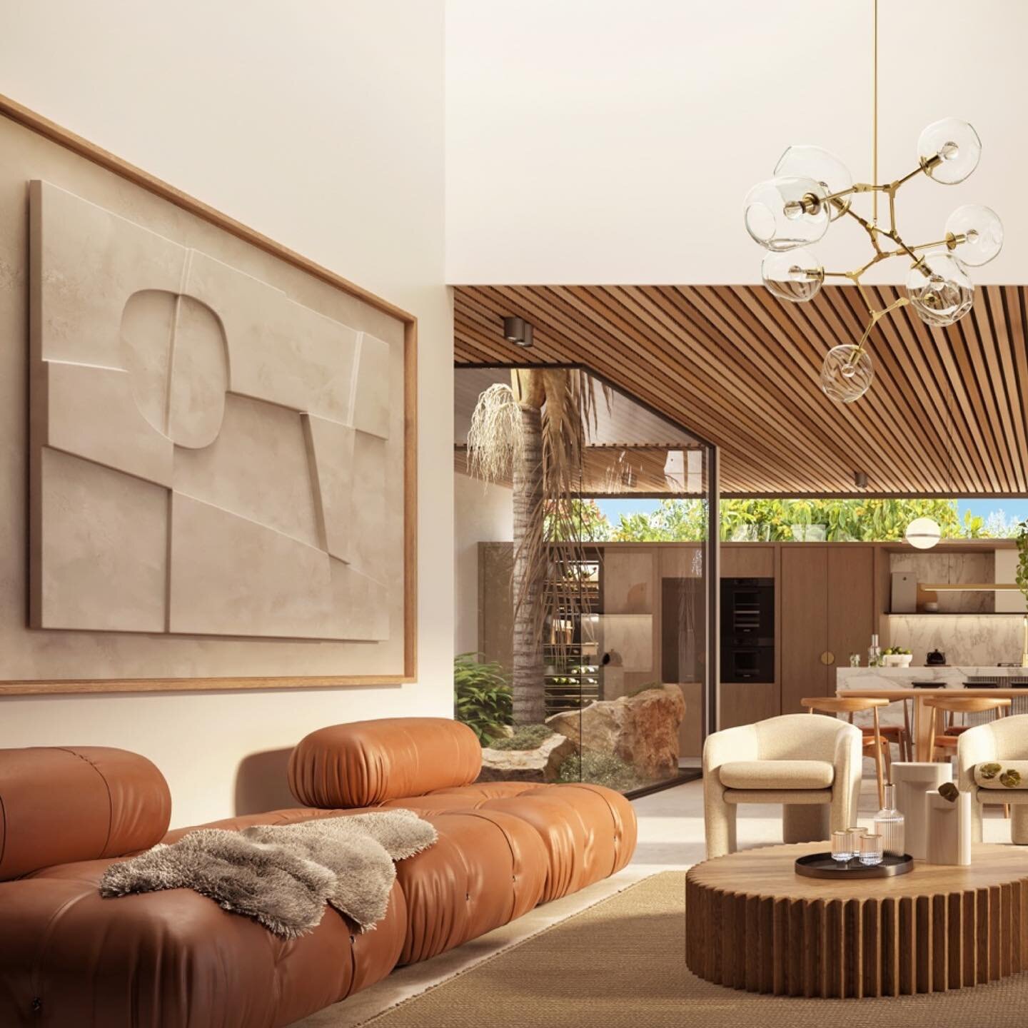 12 Binaville Ave, Burraneer

Earthy tones and natural elements create a calming ambience in this luxurious, light-filled living area. 

Construction has officially commenced on our award-winning duplex project - keep an eye on our stories for further