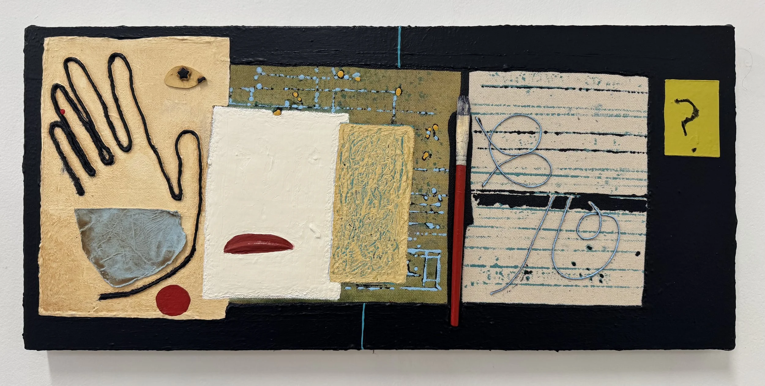 ? and self-portrait, 10x22, 2025