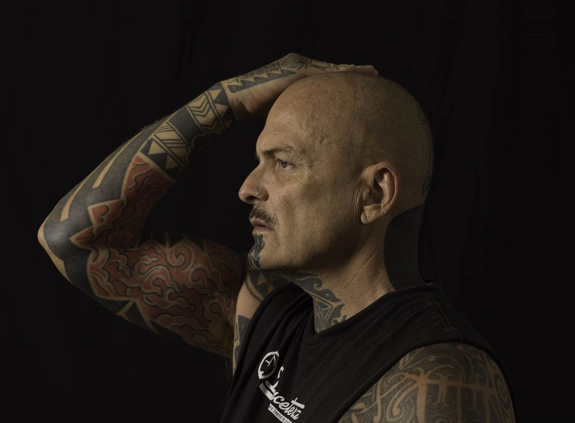 Ron Athey. Portrait by Ken Gonzales-Day.
