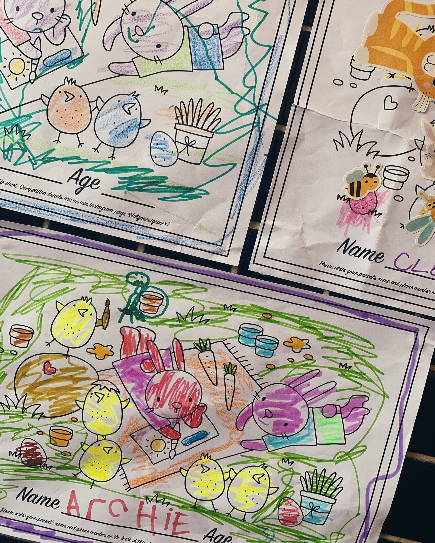 Our Easter colouring-in competition is here! Kids of Kilgour, tis the season of rabbits and chocolate and pastels and crafts, and we can&rsquo;t wait to see your talents! Every entrant will receive a @freckleberrychocolate freckle, and three lucky en