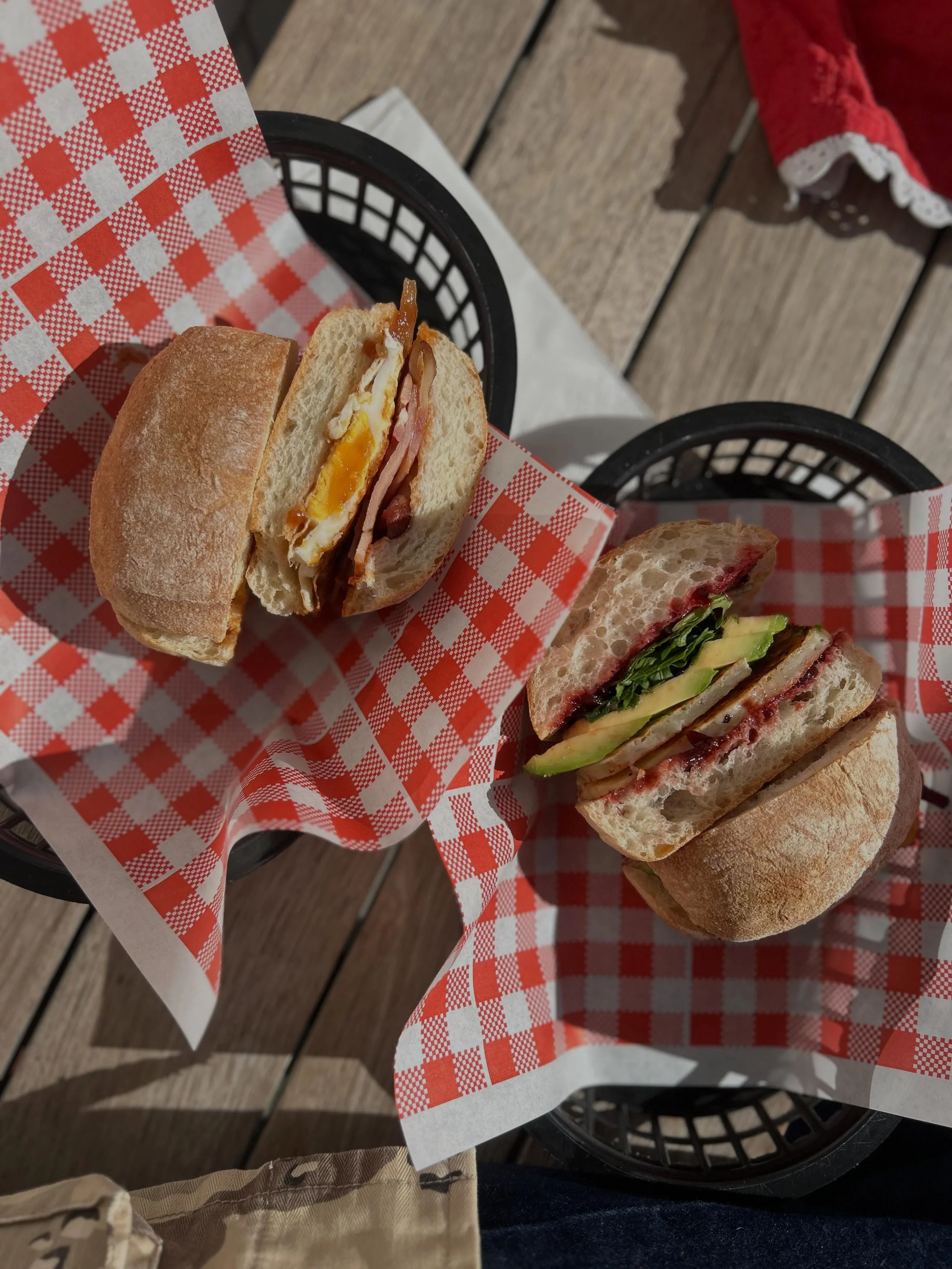 We&rsquo;re open Monday 8 June 8-2 🥪 pop in for a very good sandwich!