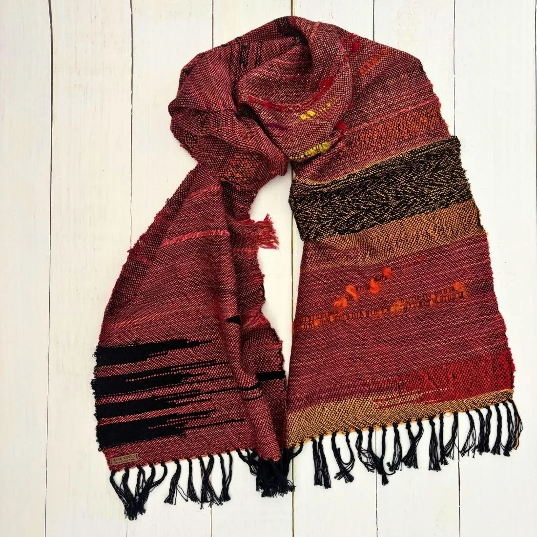 Handwoven Silk Wool Cotton