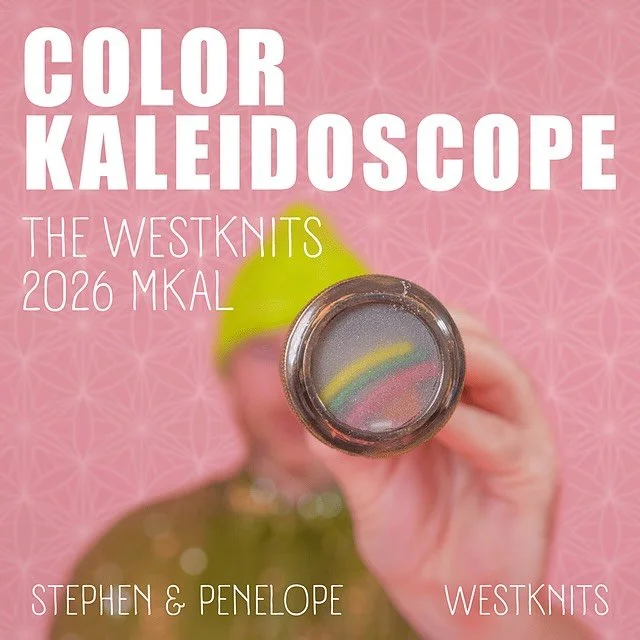 #westknitsmkal2026 
#colorkaleidoscopeshawl 
#mkaleidoscope