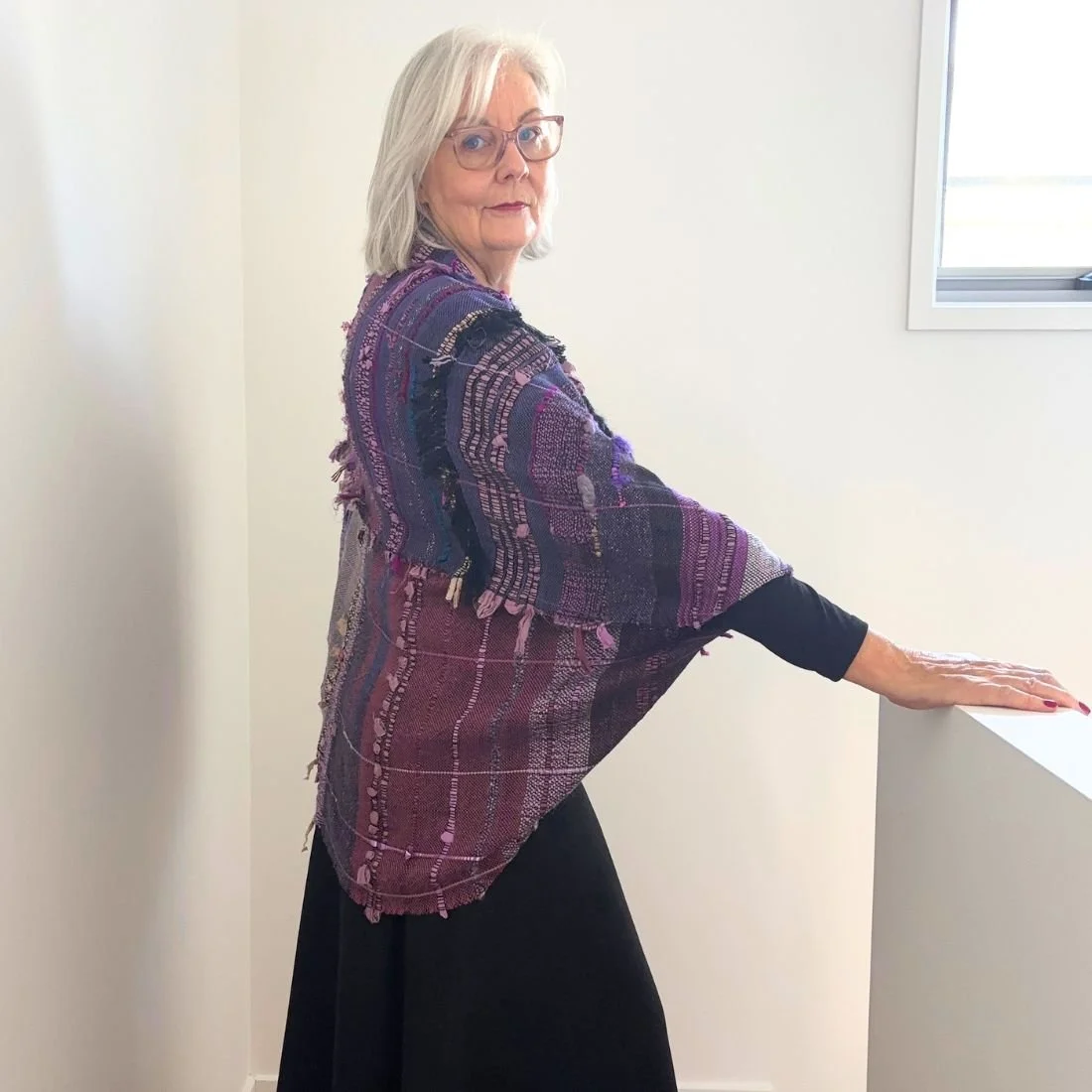 purple marguerite shrug right side.jpg