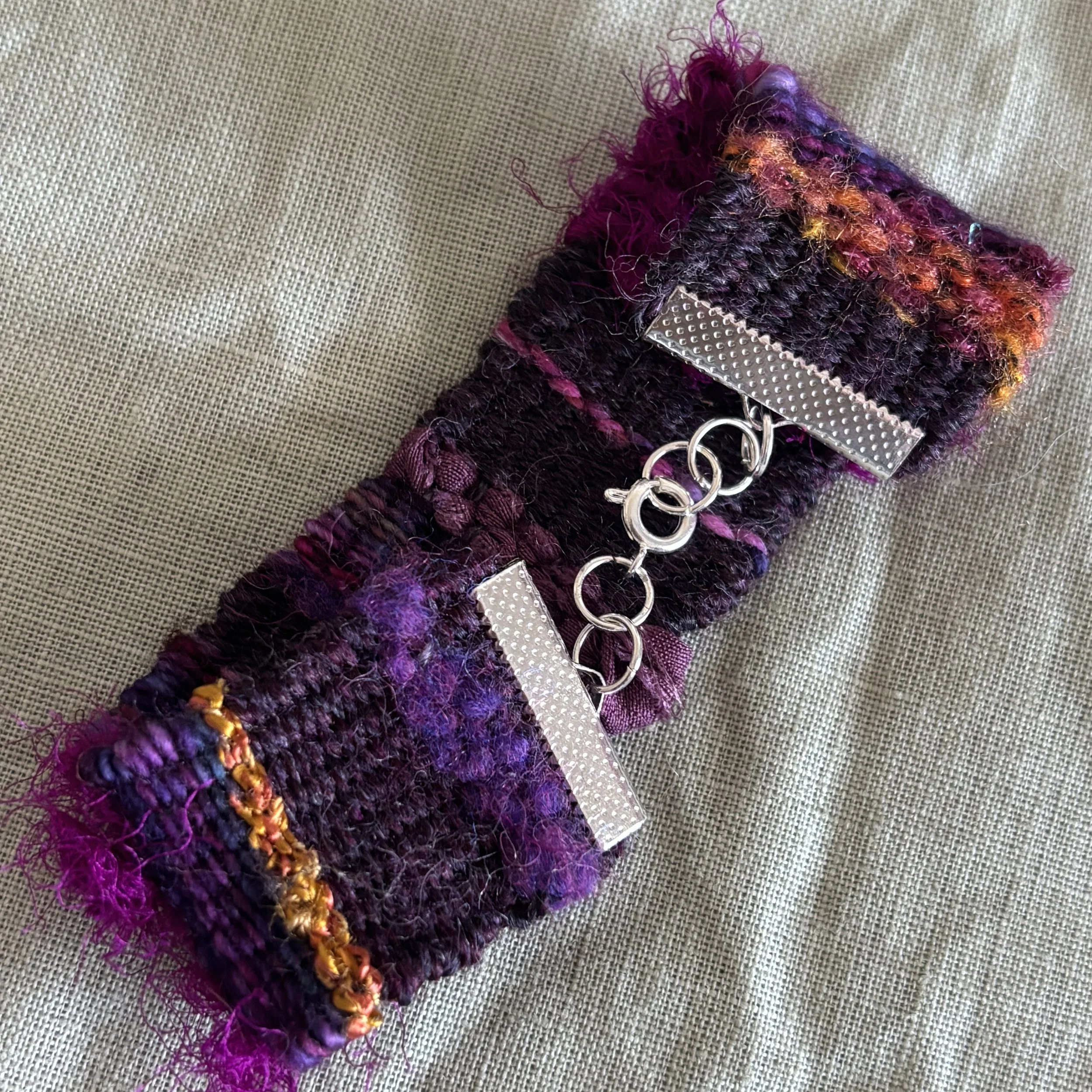 Handwoven Bracelet - Purple
