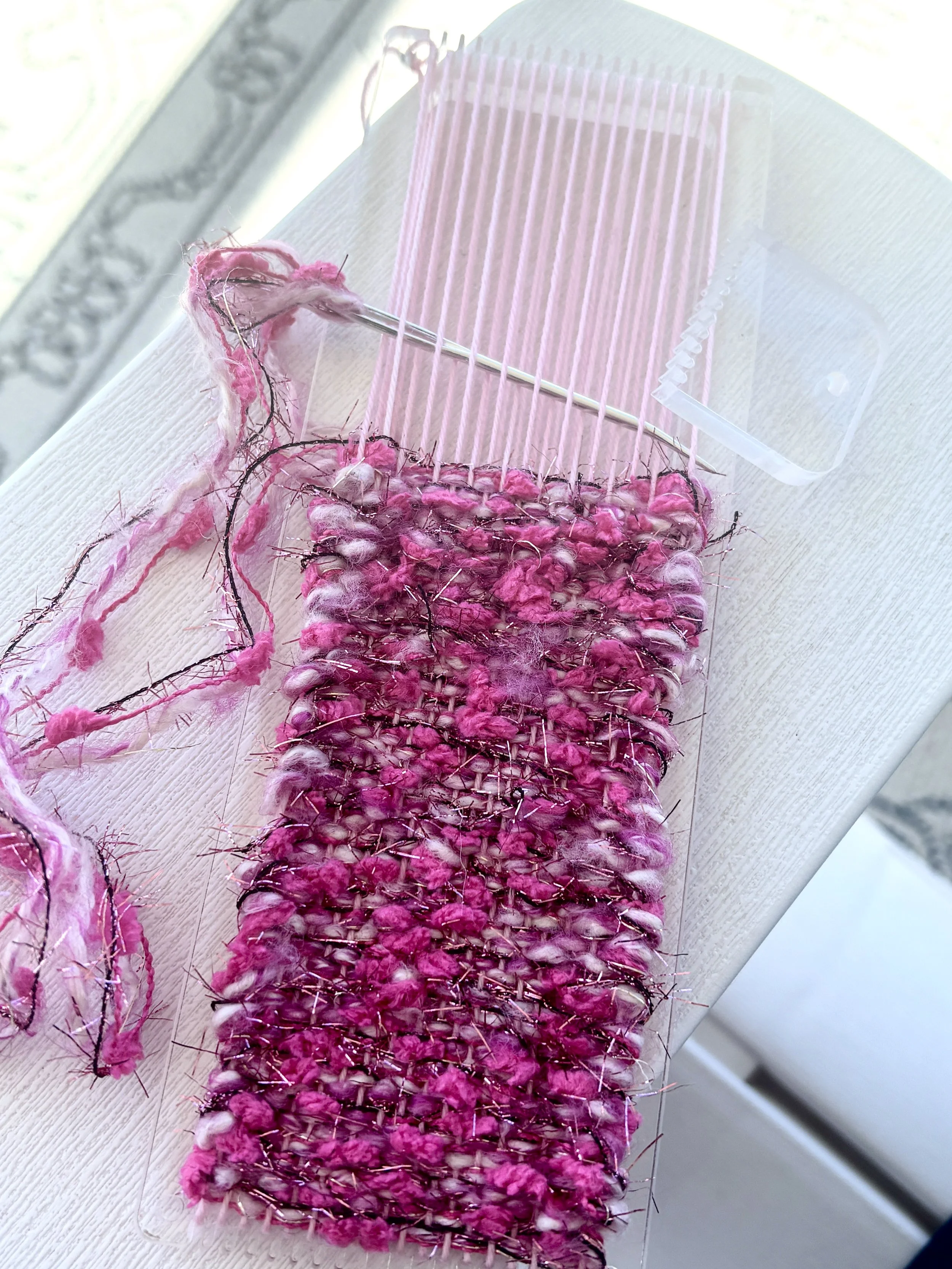 weaving pink bookmark.jpg