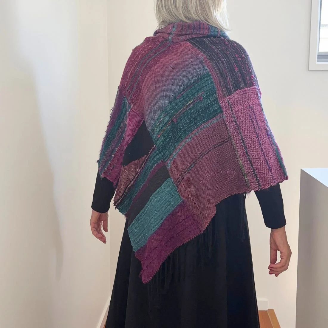 purple teal poncho back.jpg