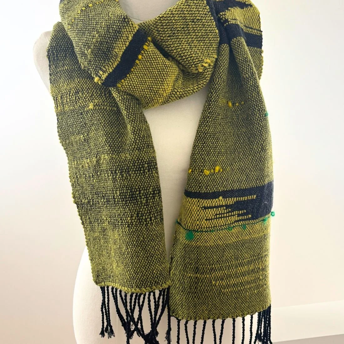yellow green scarf closeup mannequin.jpg