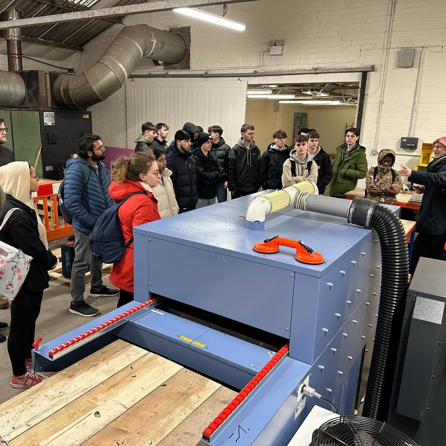 📍Thank you to the Nottingham Trent University Architectural Technology course for visiting Future Makers last week. 

We really enjoyed showing you around the workshop and the brand new product prototypes we&rsquo;ve been working on, all made from 1